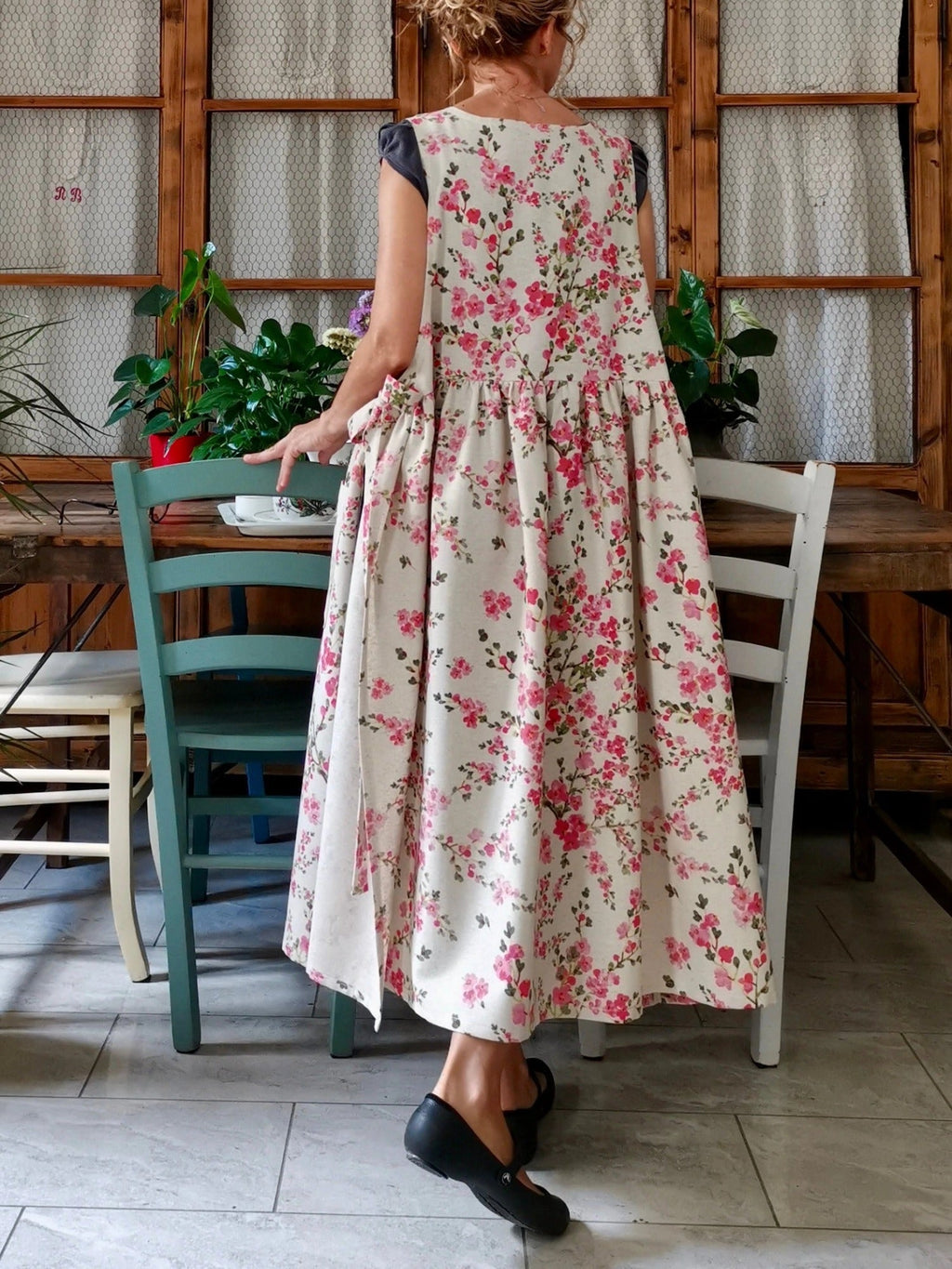 Cherry Blossom Apron