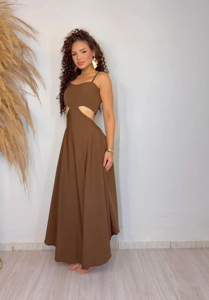 Women's Dress - Coffee