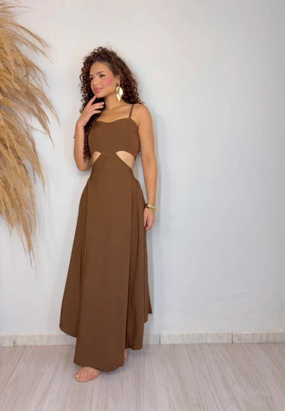 Women's Dress - Coffee
